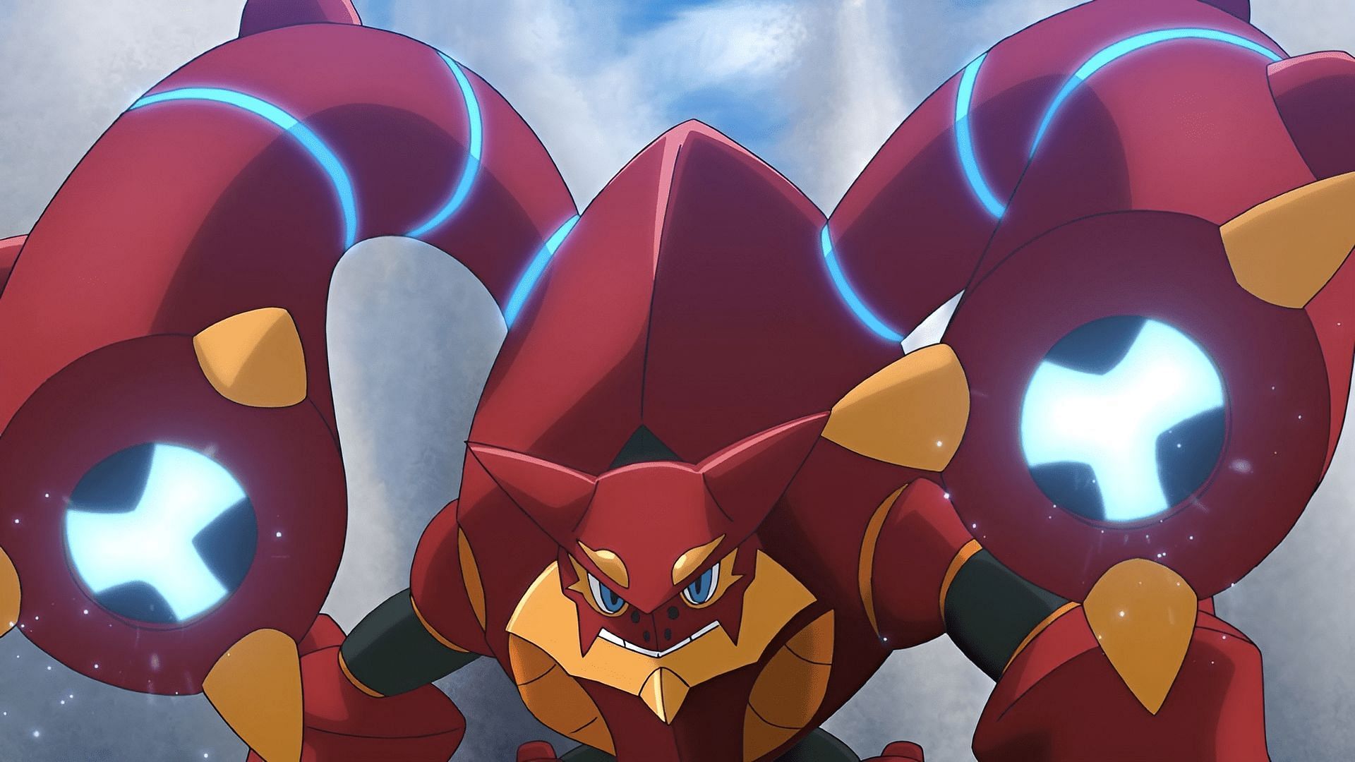 Volcanion in the anime (Image via TPC)